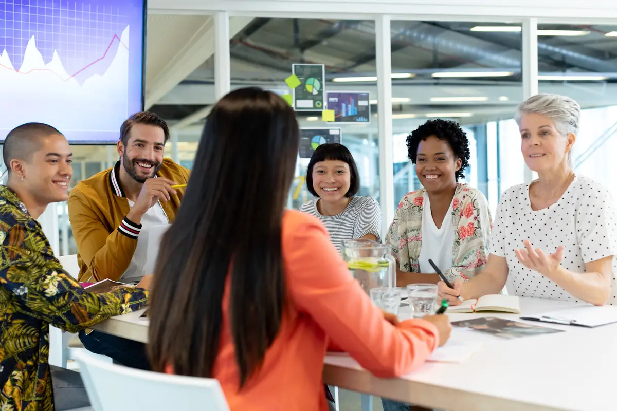 Business people discussing in the meeting at conference room