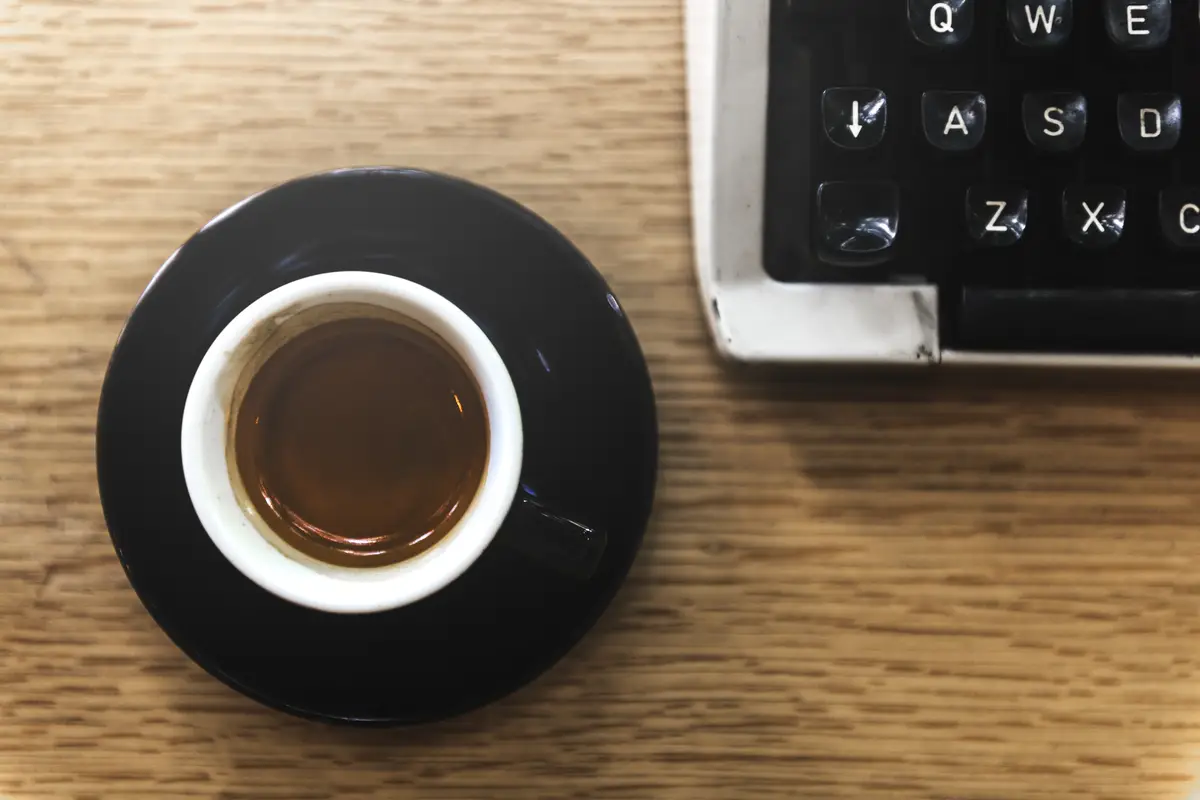 Coffe Cup Energy Refreshment Concept