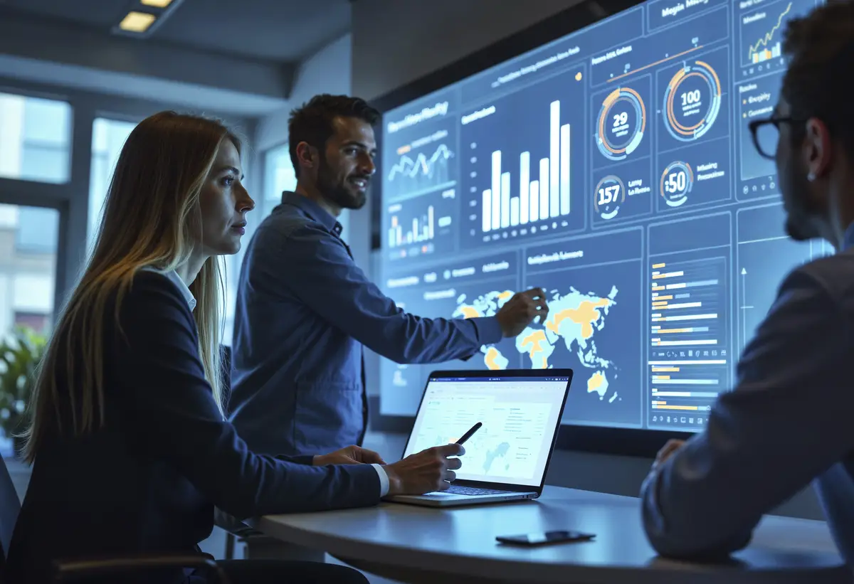 Futuristic technology  concept