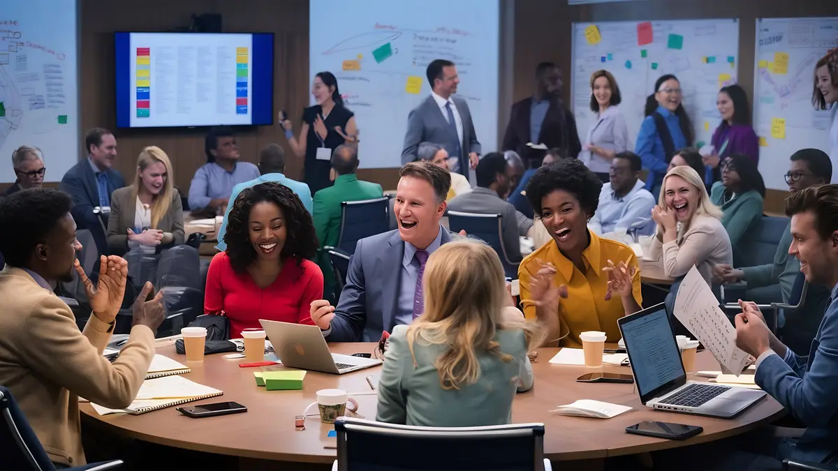 People on the conference room