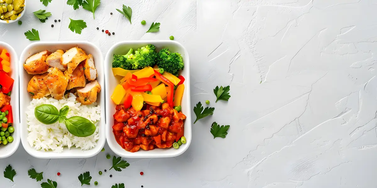 Diverse Meal Prep Options Featuring Chicken Rice and Vegetables Concept Chicken recipes Rice dishes Vegetable sides Meal prep tips Diverse flavors