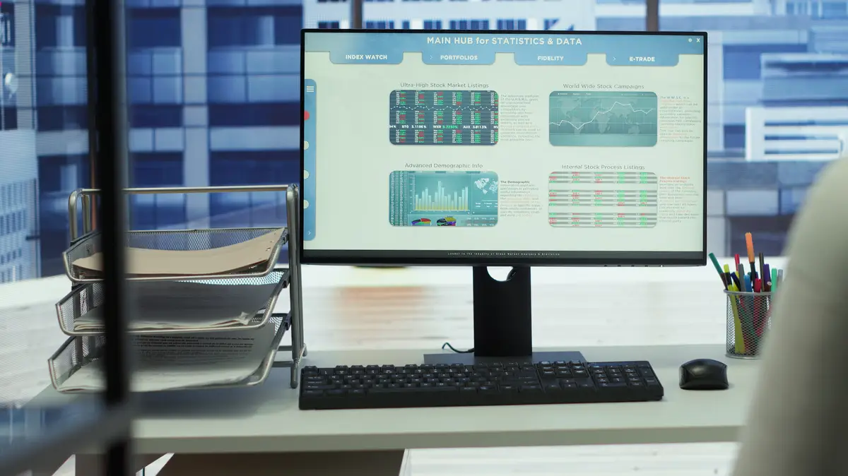 Luxurious modern office environment designed for business growth