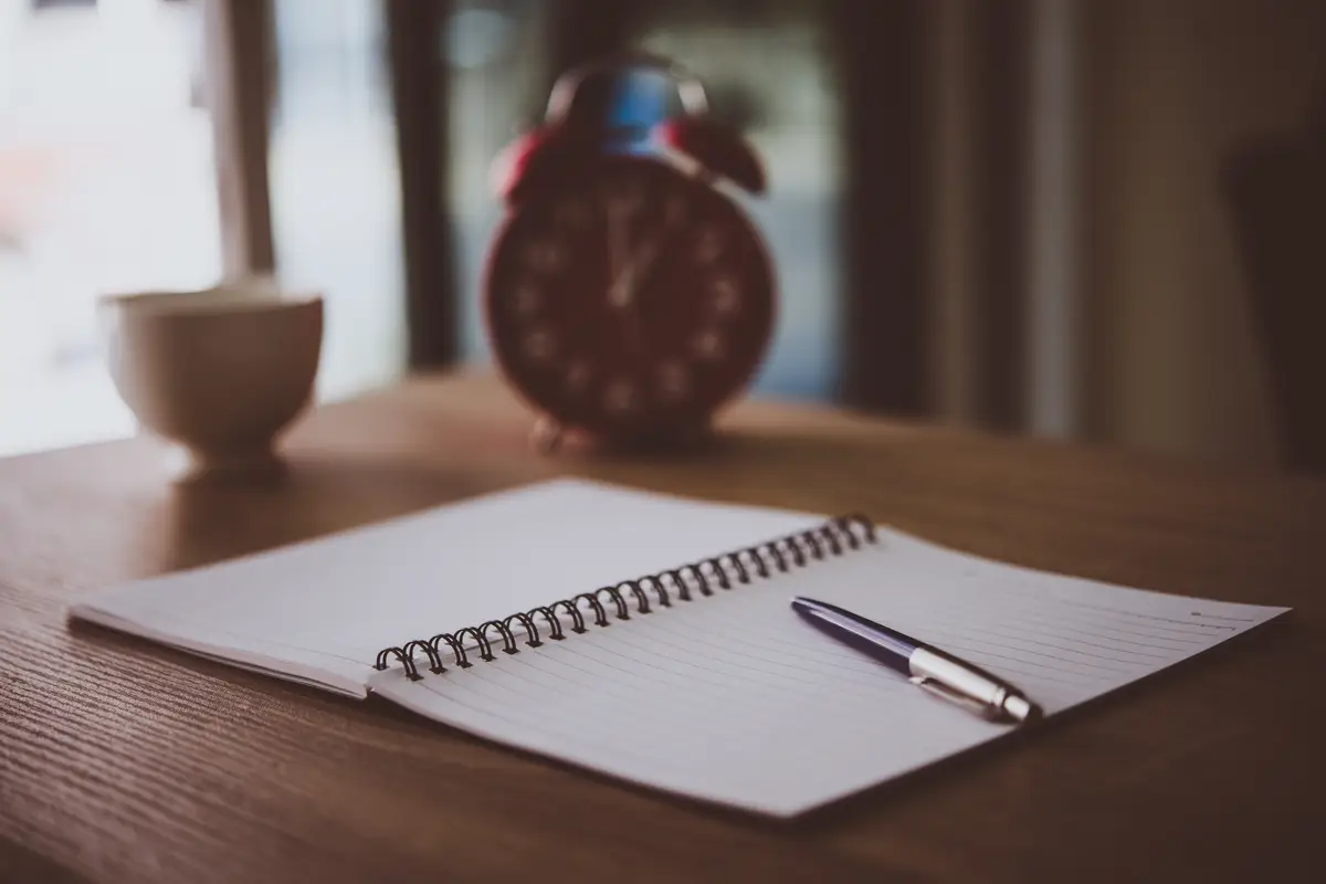 coffee creative home space notebook
