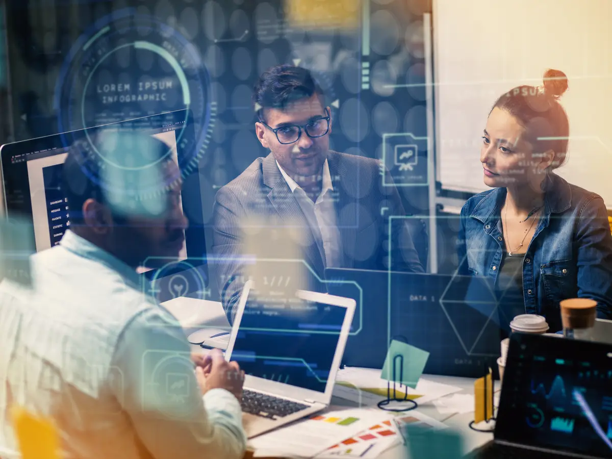 Person working html on computer