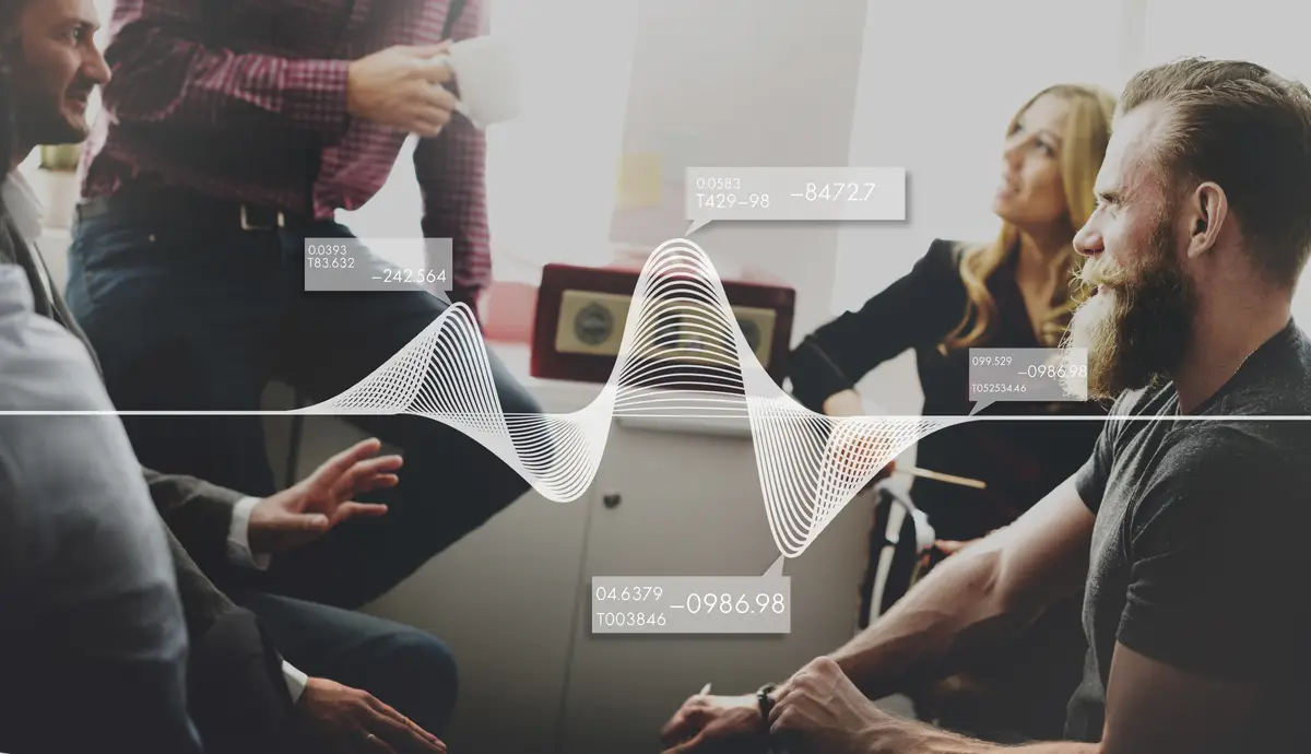 Statistics Analysis Diagram Data Strategy Growth Concept