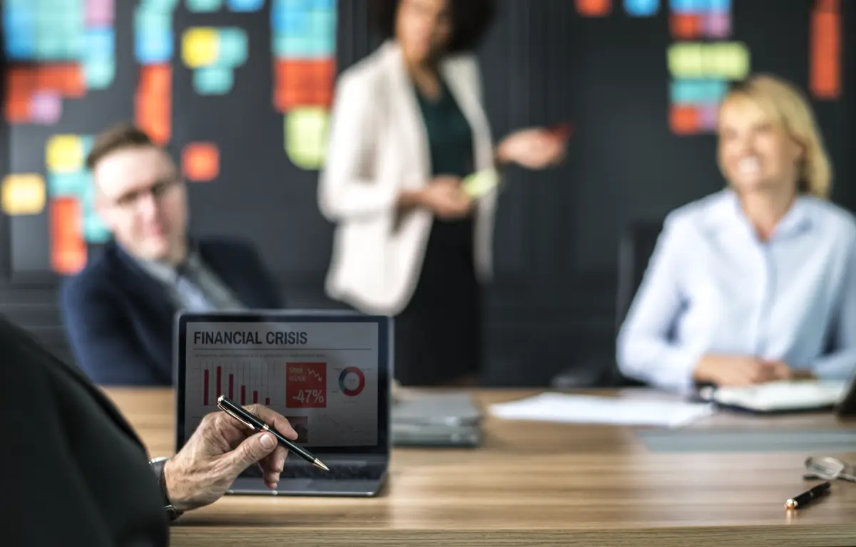 Business people in a meeting