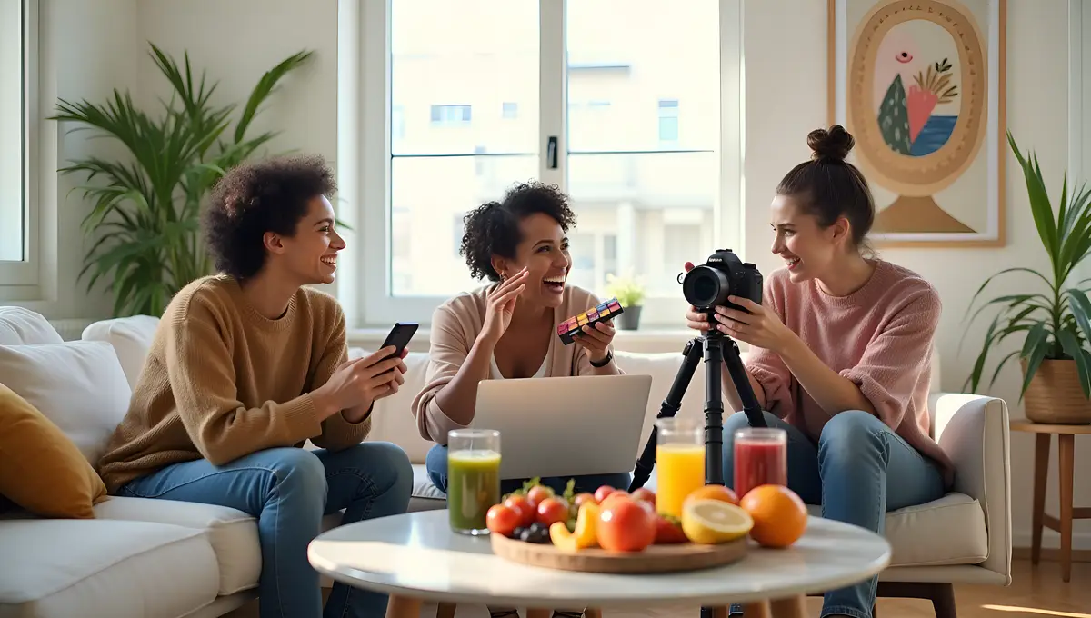 Lifestyle Inspirations Influencers in a Chic Space