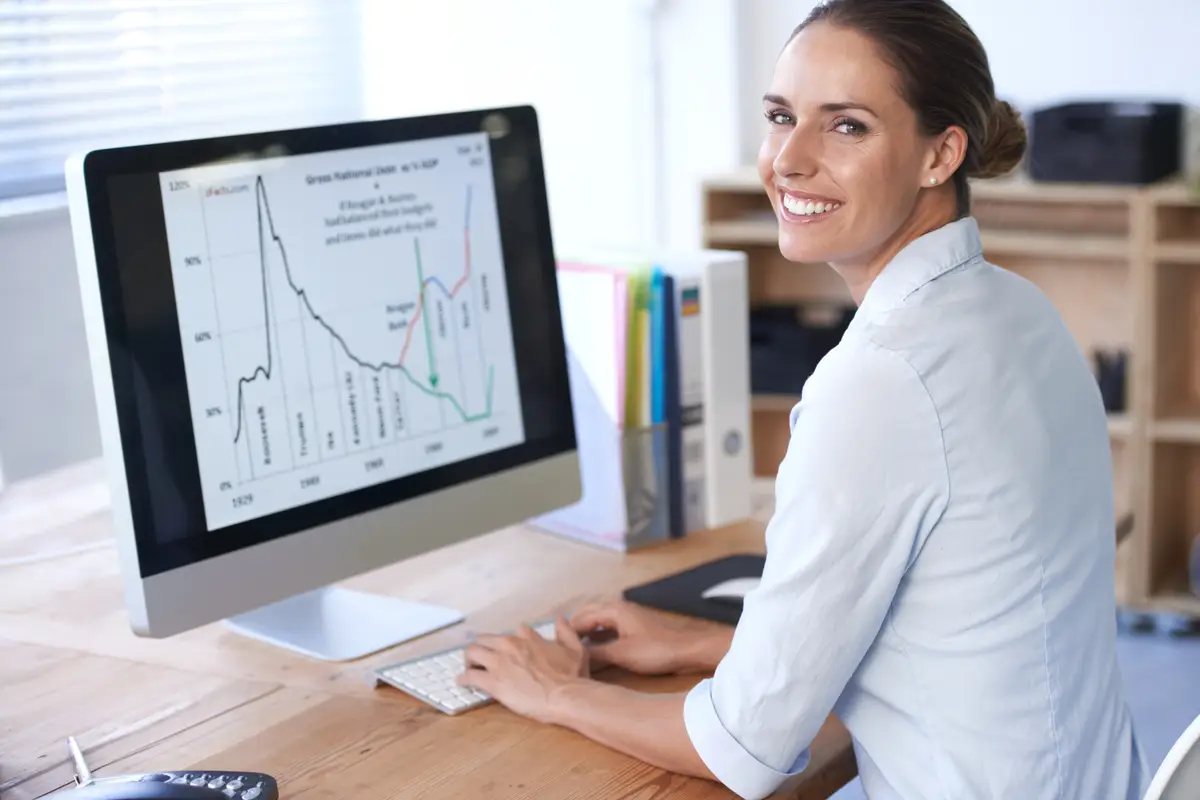 Finding business solutions online Cropped shot of an office environment