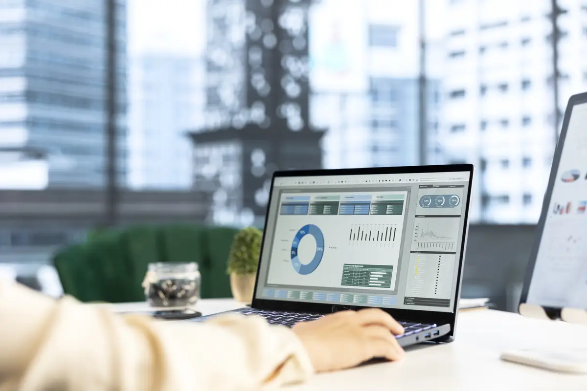 Business leader and trader searching for a new investment solution