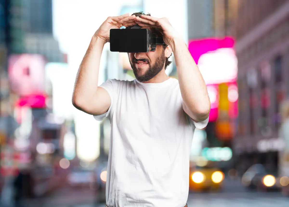 young man funny expression