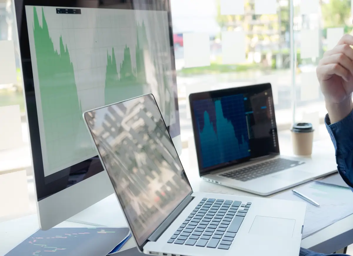 Low angle view of person using mobile phone