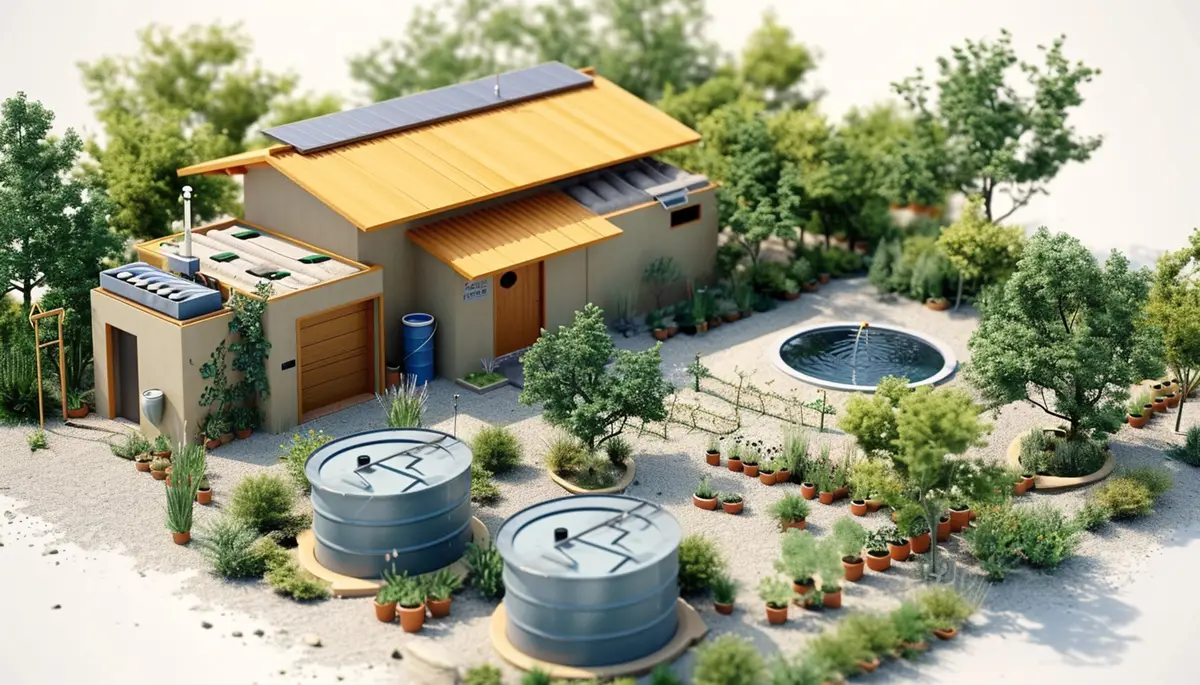 a 3D theme focused on water conservation and sustainability