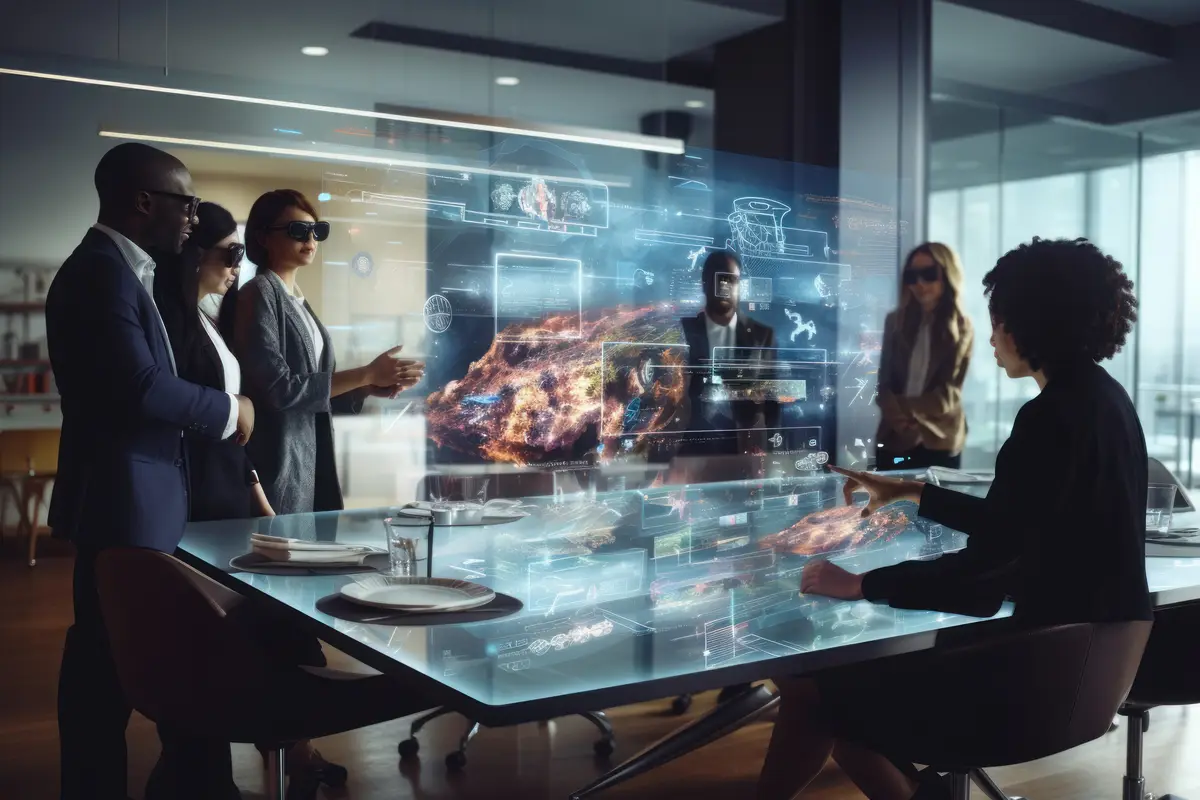 People working table adult businesswear