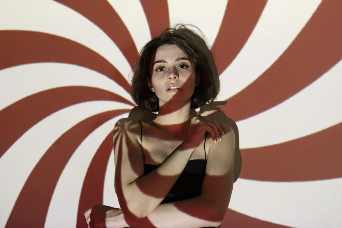 Beautiful portrait of teenager woman