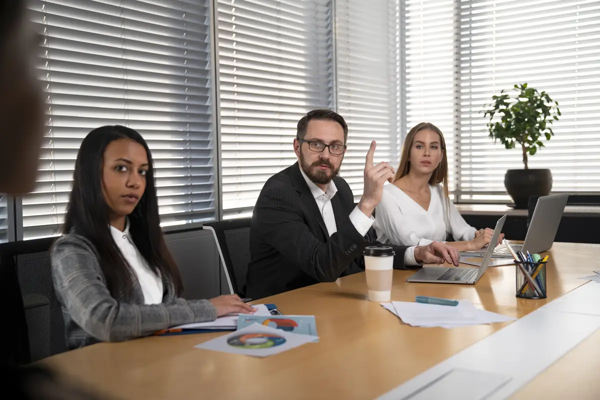 Medium shot people sitting together