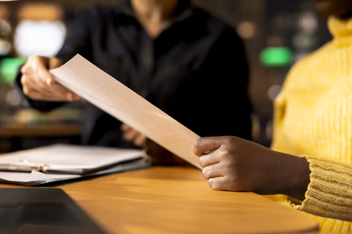 African american student receives personalized tutoring based on school subjects