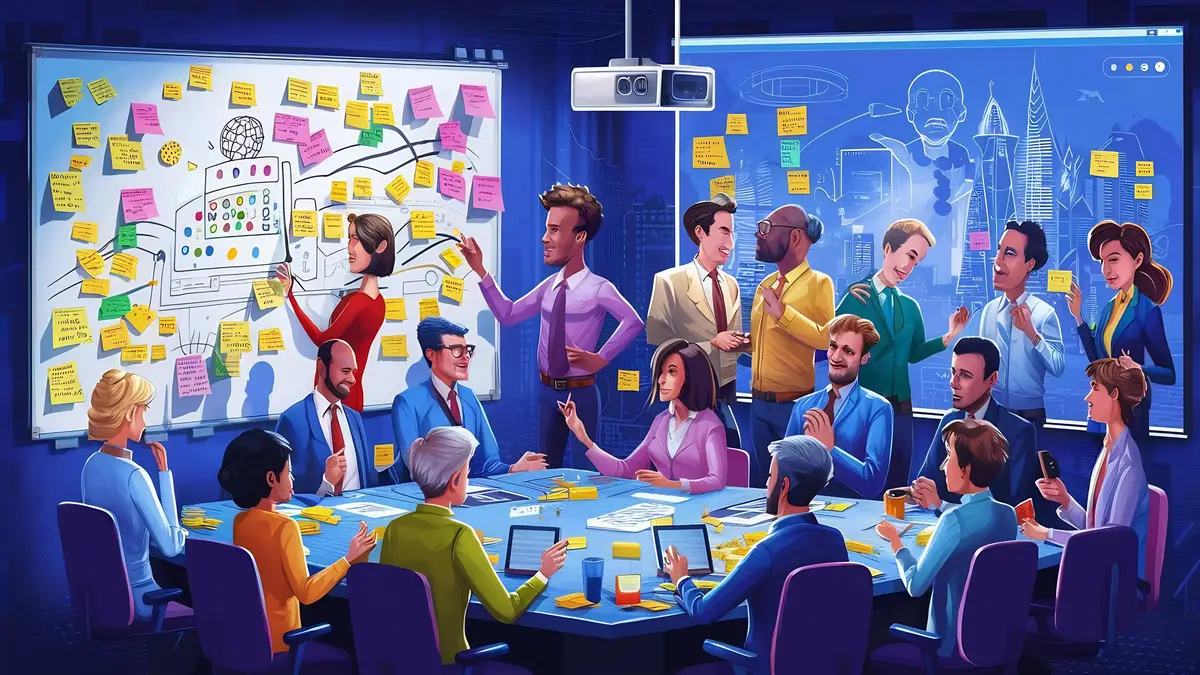 Online ideas meeting