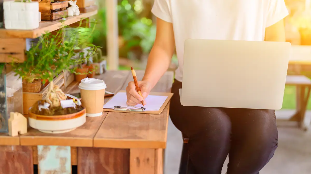Work from home (WFH). Lock down and Self-quarantine at home. Social Distancing and Physical Distancing. Stay home Stay safe. Effect from Covid-19 and stop outbreak virus.