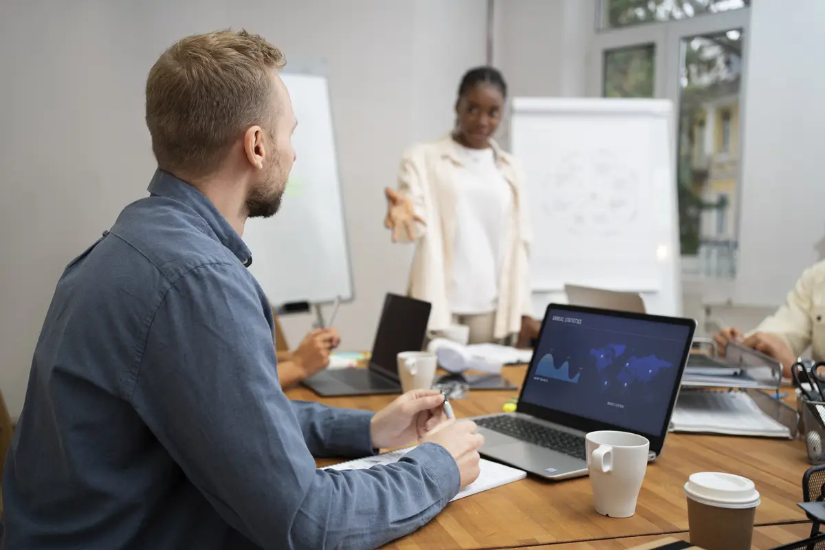 Lifestyle of people in the office