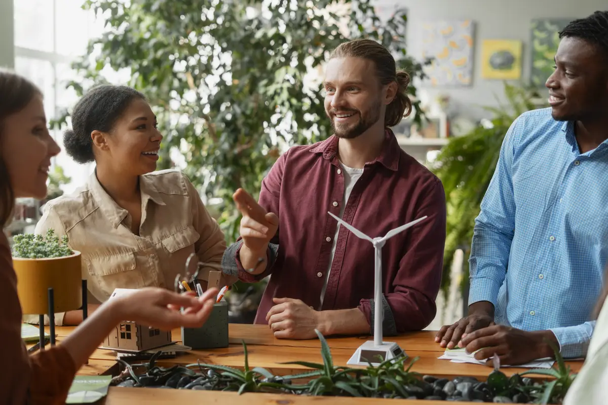 Tech people trying to achieve ambitious sustainability goals