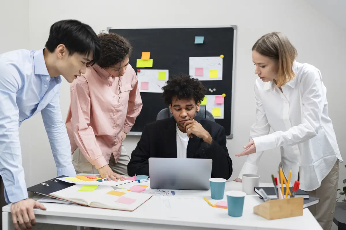 Workplace violence taking place between colleagues