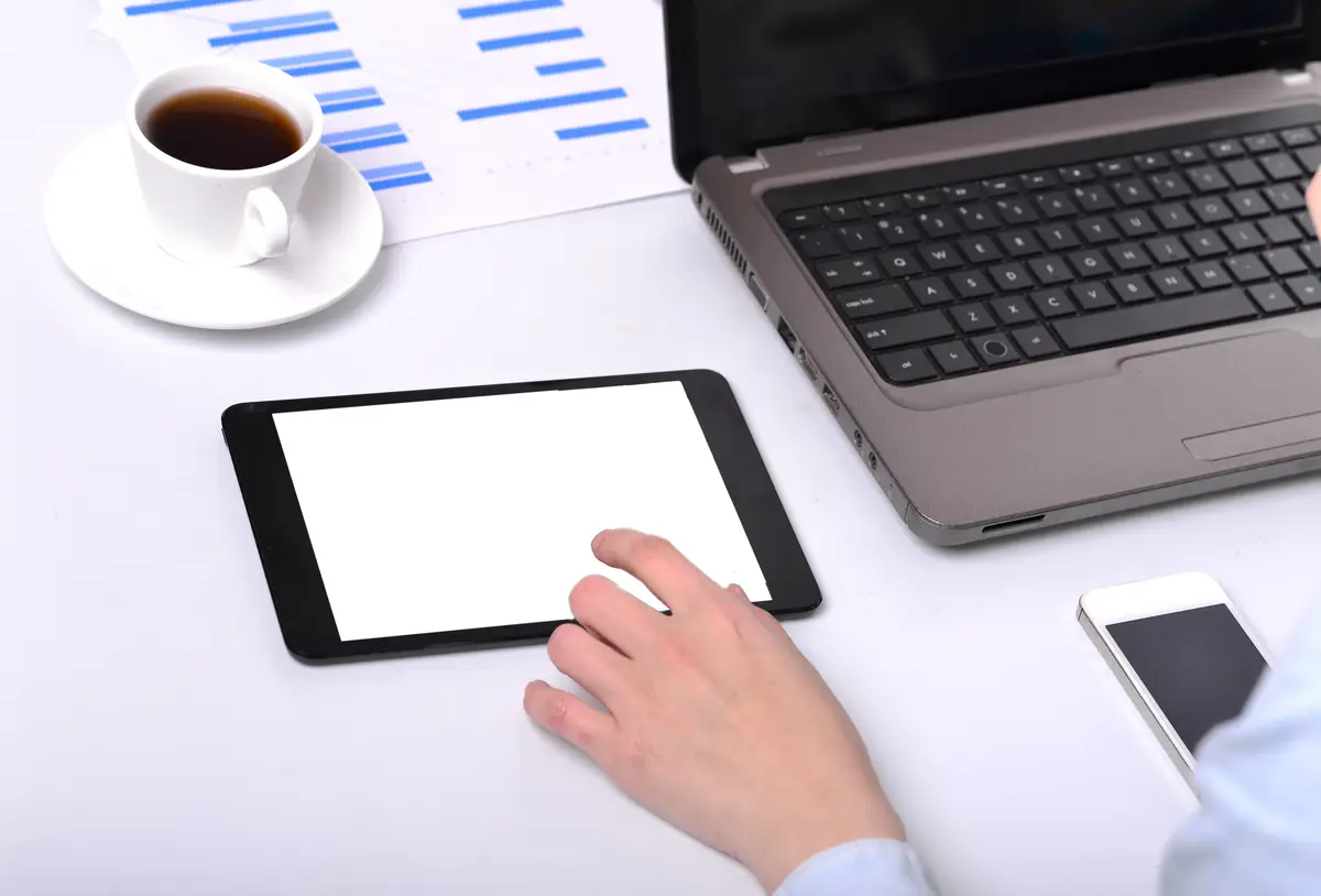 Working at the office