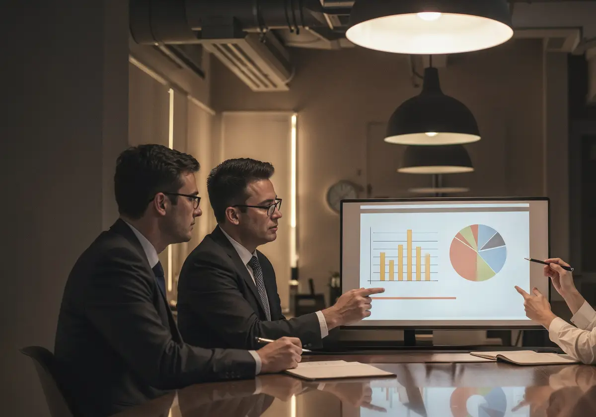 Business team meeting