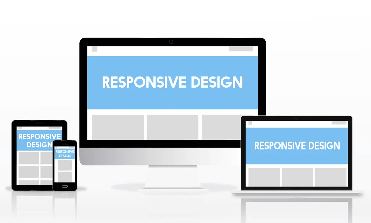 Responsive Design Layout Internet Concept