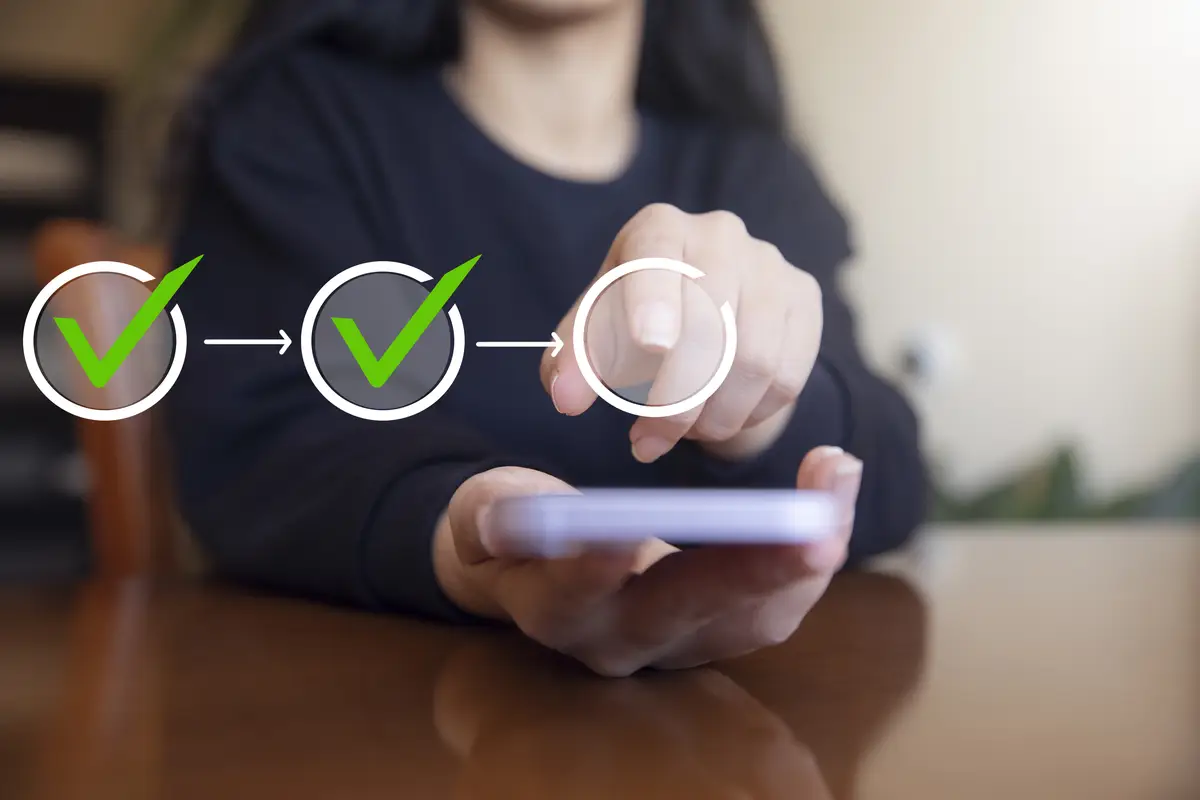 Project approval concept business concept