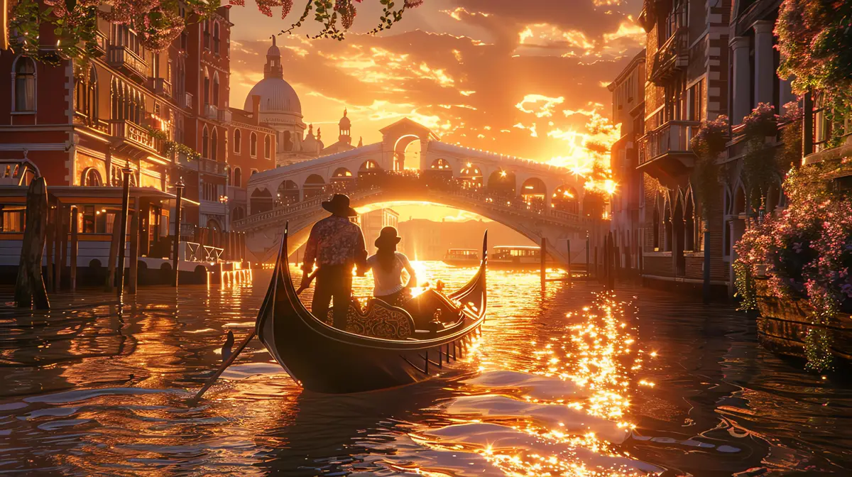 A gondola ride in Venice is a magical experience