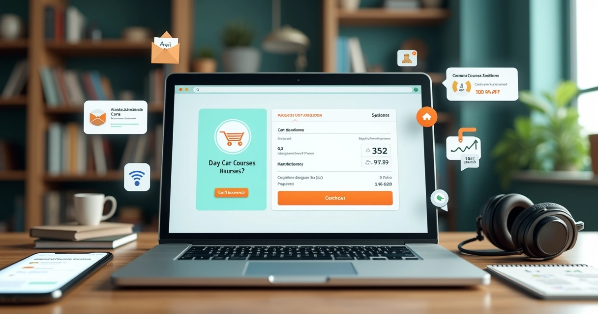 Abandono de carrinho em cursos online: como recuperar até 40% das vendas