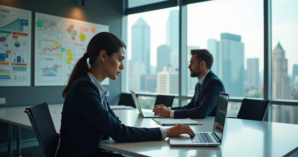 Vendedor B2B personalizando mensagem para decisor empresarial 