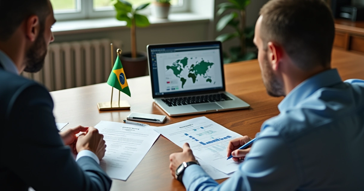 Checklist de documentos para vender em sites como a Amazon nos EUA 2 Empreendedor brasileiro consultando documentos para abrir empresa nos EUA