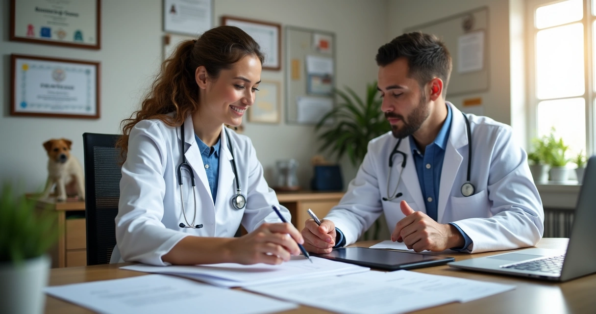 Contador orienta veterinário para abrir empresa 