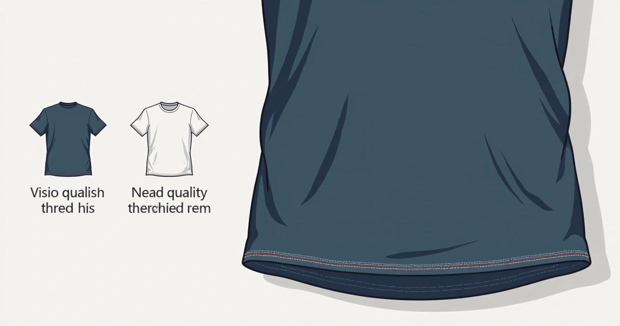 Detalhes de costuras e acabamentos em peça masculina