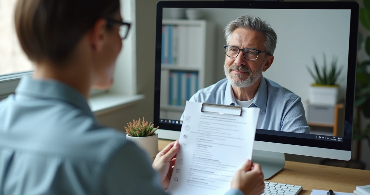 Applicant consulting with ITIN acceptance agent online