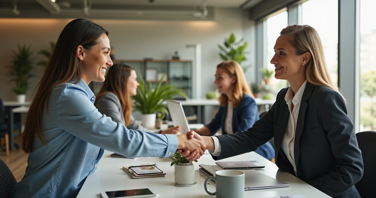 Integração de novo colaborador com equipe no escritório 