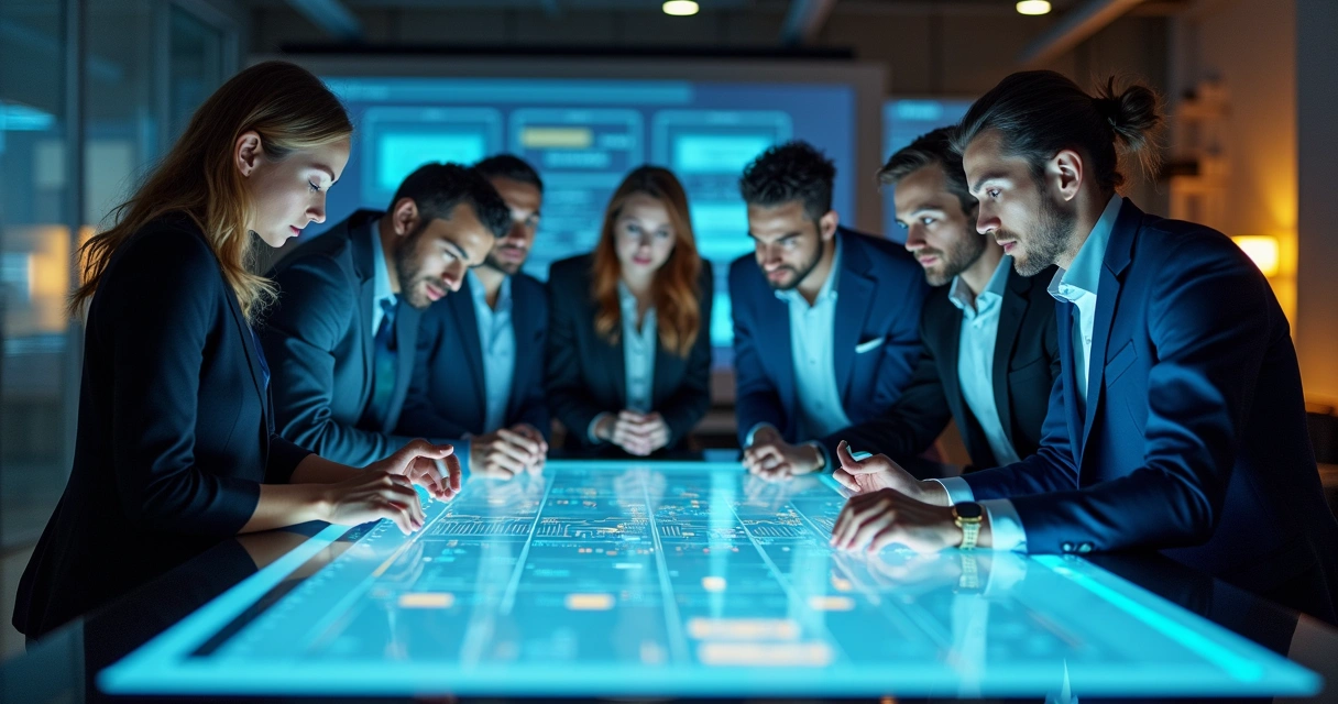 Equipe acompanhando evolução dos leads 