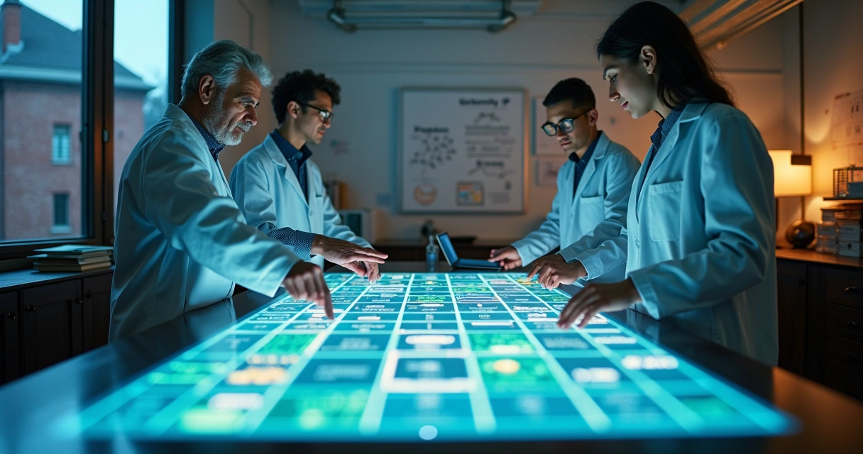 Pesquisador e executora de startup dividem quadro digital com matriz de propriedade de spin-off universitário 