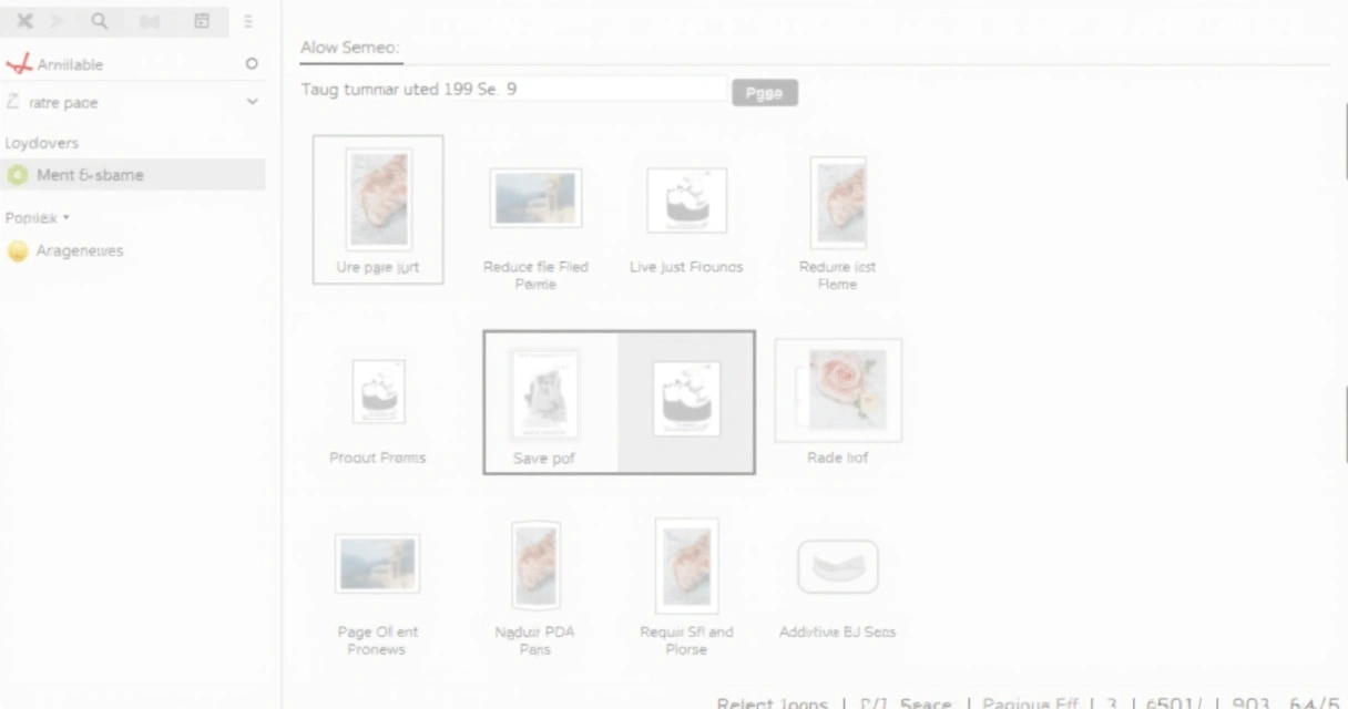 Juntando imagens no Adobe Acrobat para criar catálogo em PDF