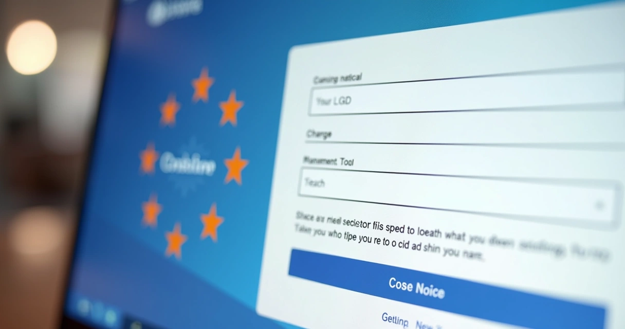 Aviso de LGPD em página de conversão 