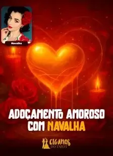 Coração brilhante em tom dourado no centro com fundo vermelho e velas acesas ao redor