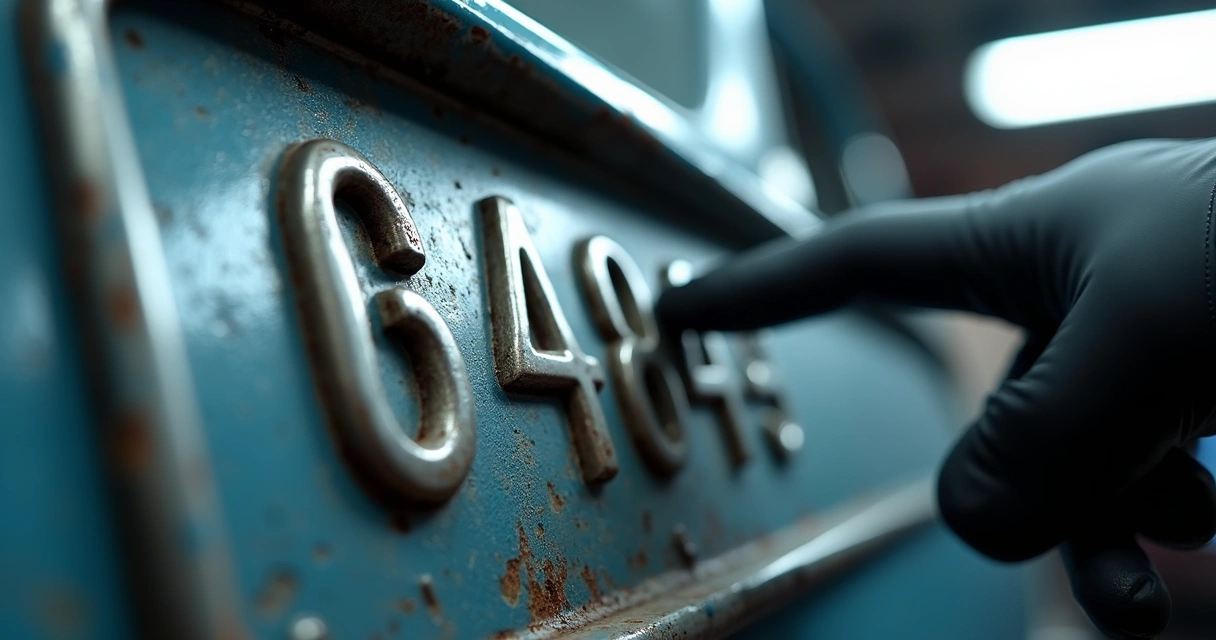 Adulteração do número do chassi em carro 