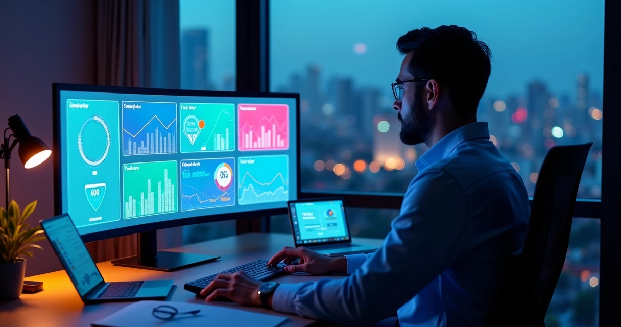 Afiliado digital analisa painéis da Filtriapps com dados de campanhas e vendas 