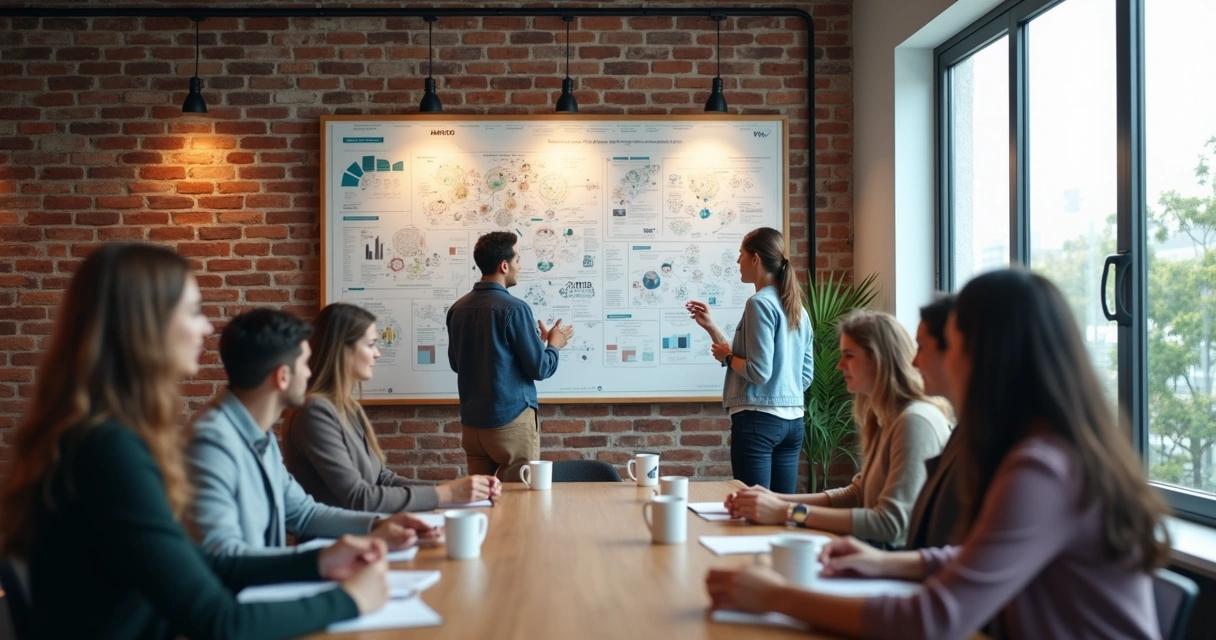 Agência de inbound marketing em Curitiba com equipe reunida
