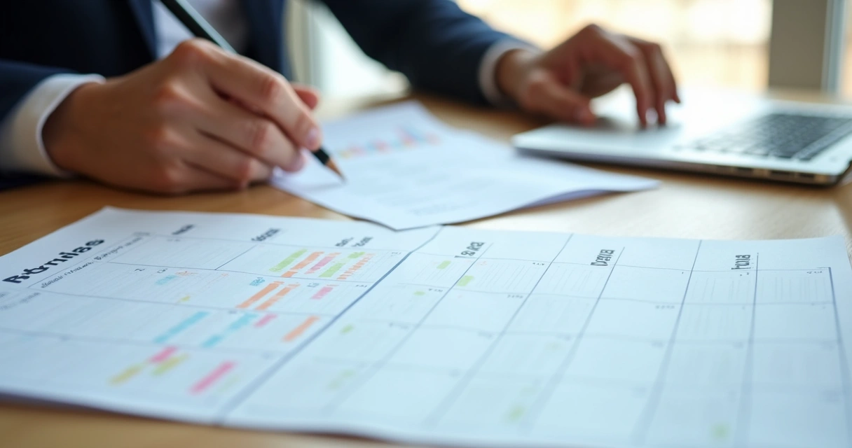 Agenda clínica organizada com horários marcados e gráfico de acompanhamento