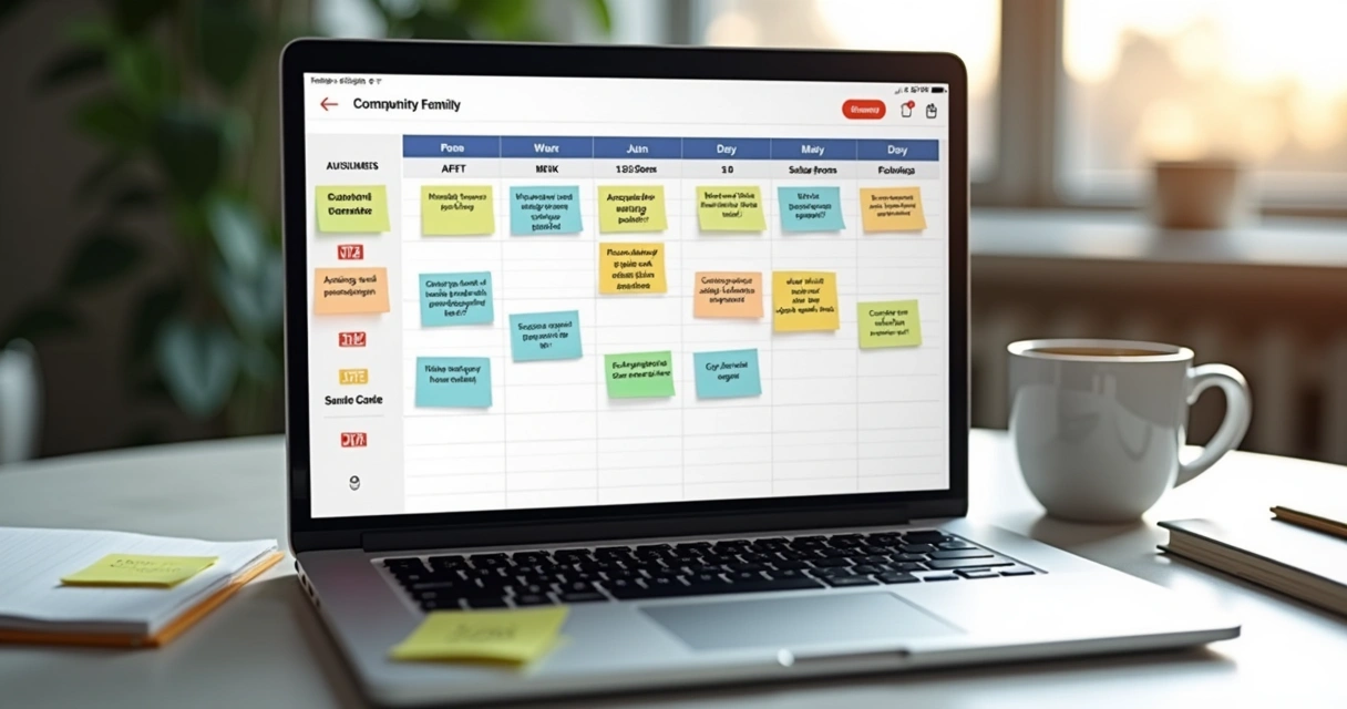 Agenda de conteúdo LinkedIn com tarefas para geração de leads 