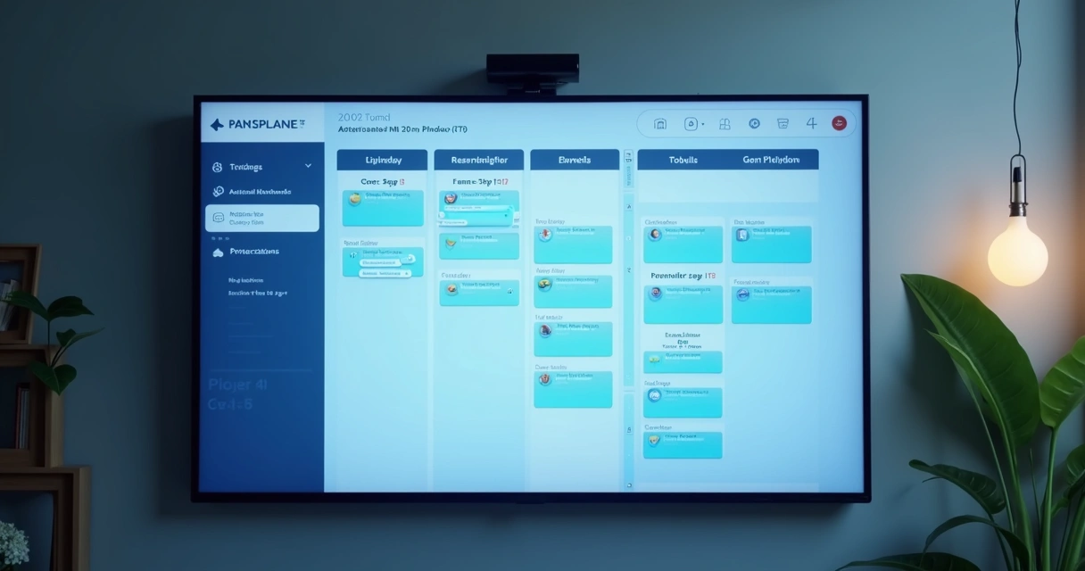 Agenda digital de condominio com reservas e notificações. 