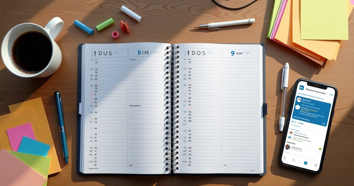 Agenda aberta marcando horário das 9h às 11h 