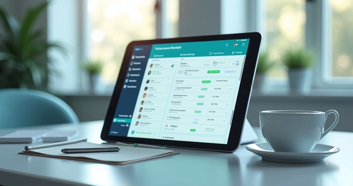 Interface digital de agenda automatizada de clínica odontológica 